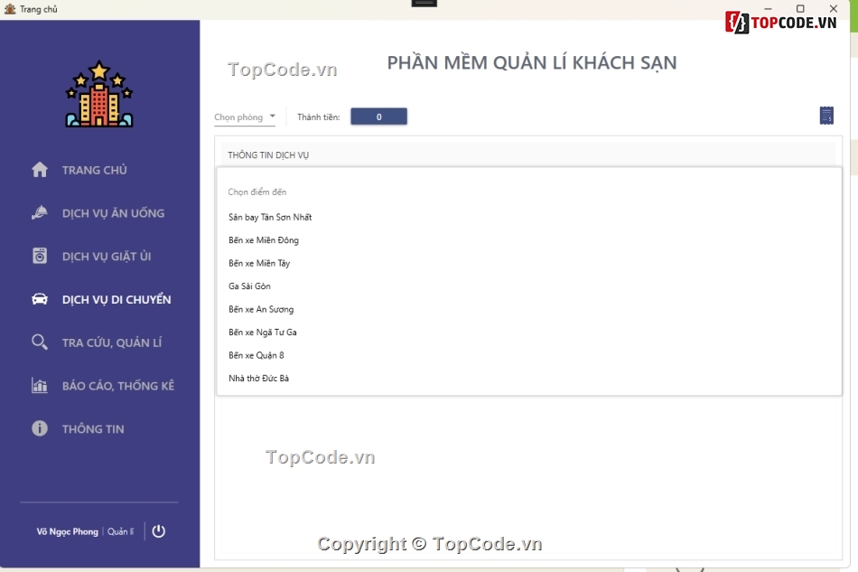 web quản lý,quản lý,website,khách,sạn